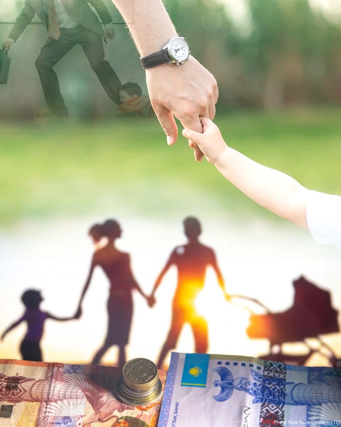 Алименттен қашқан әке