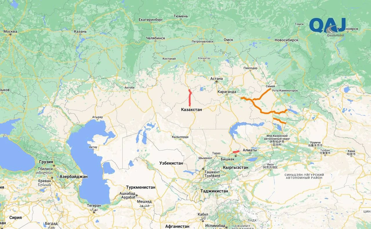 Республикалық маңызы бар 7 жол бөлігі жабылды