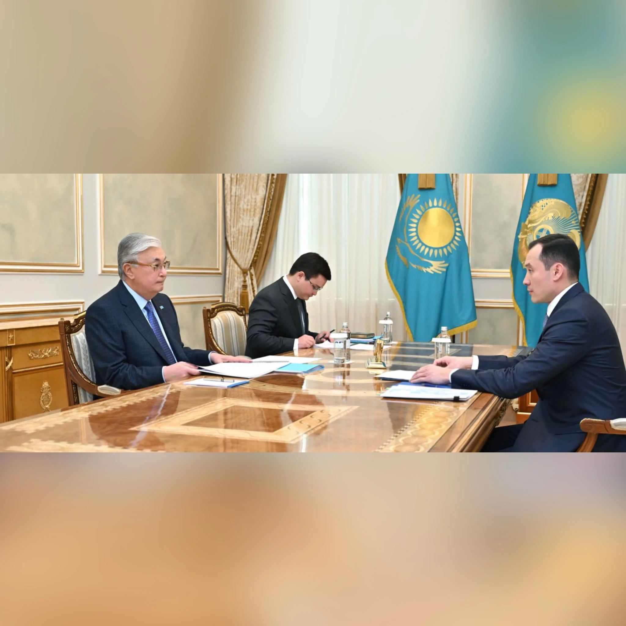 Президент «QazaqGaz» ҰК» АҚ басқарма төрағасын қабылдады