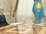 Мемлекет басшысы Конституциялық Сот төрағасы Эльвира Азимованы қабылдады