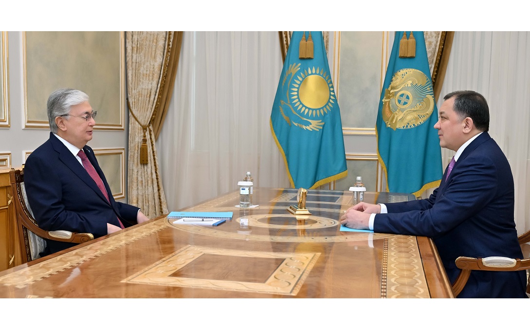 Президент Маңғыстау облысының әкімін қабылдады
