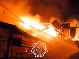 Бүгін түнде еліміздің екі облысында өрт шықты