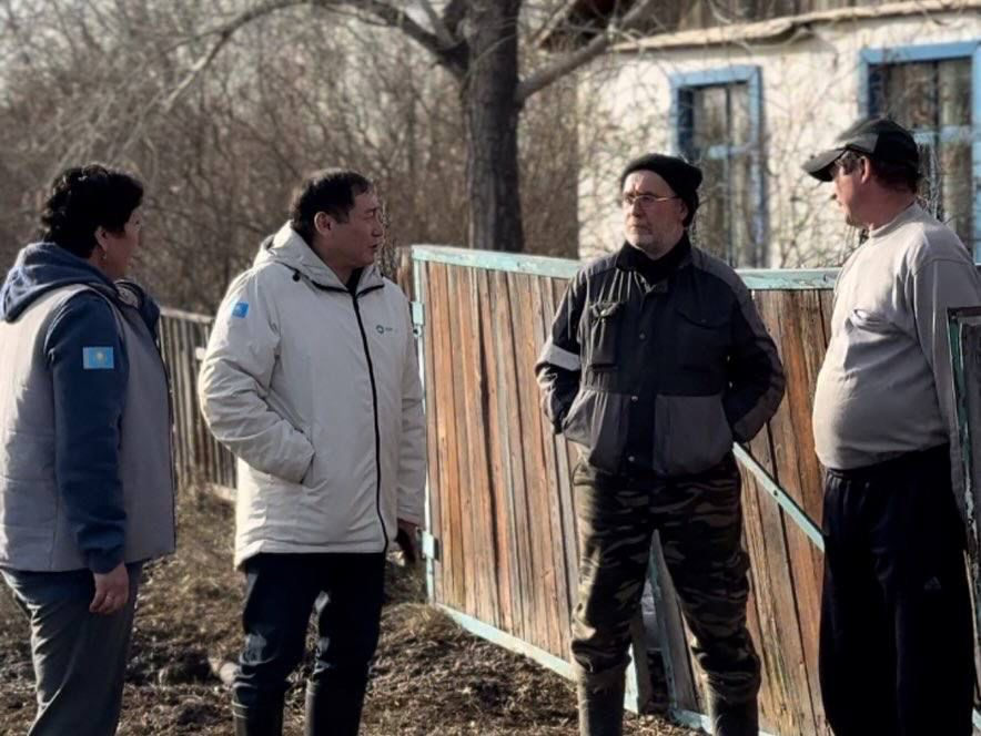 Су тасқынынан зардап шеккендерге дер кезінде көмек көрсетіліп жатыр