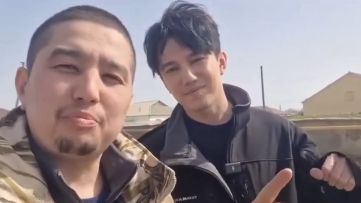 Димаш Құдайберген Құлсарыға барып, зардап шеккендерді қолдады