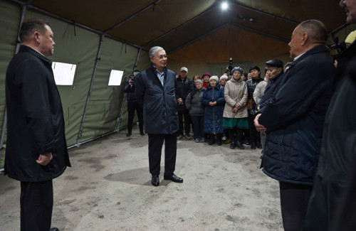 Президент су тасқынынан зардап шеккендер үшін жаңа типтегі үй салуды тапсырды