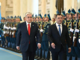 Мемлекет басшысы Қырғызстан Президентін Ақордада қарсы алды