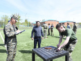 Астанада колледж студенттері арасында әскери-патриоттық турнир өтті