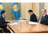 Президент Цифрлық даму министрі Жаслан Мәдиевті қабылдады