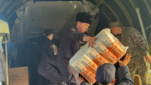 Су тасқыны басталғалы бері Құлсарыға 1 мың тонна гуманитарлық көмек жеткізілді