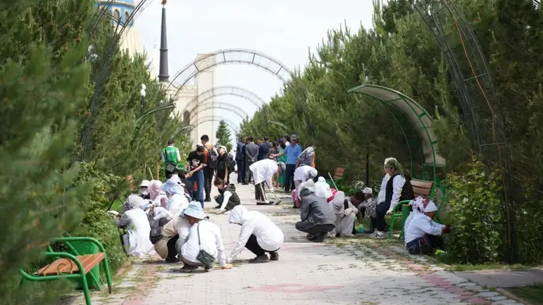 «Таза Қазақстан»: Түркістан облысында 67 мыңнан астам тұрғын акцияға қатысты