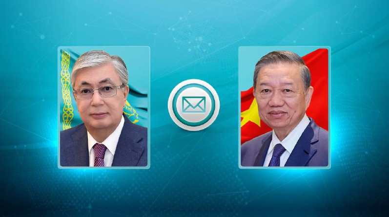 Мемлекет басшысы Вьетнамның жаңадан сайланған Президентін құттықтады