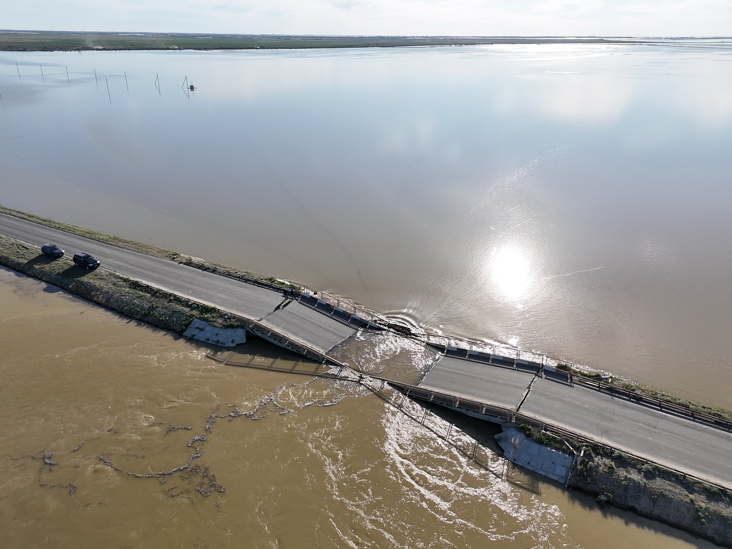 Тасқын су жазыққа жайыла бастады