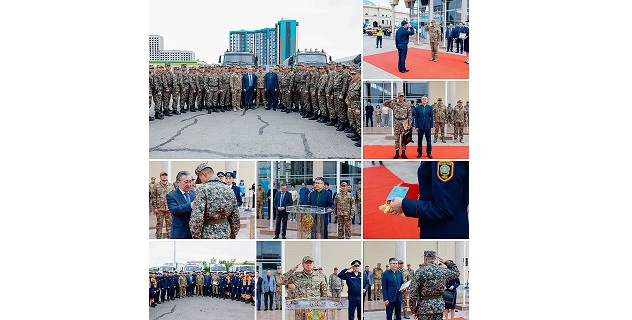 Тасқын: Атыраулықтар әскерилер мен ТЖ қызметкерлерін шығарып салды