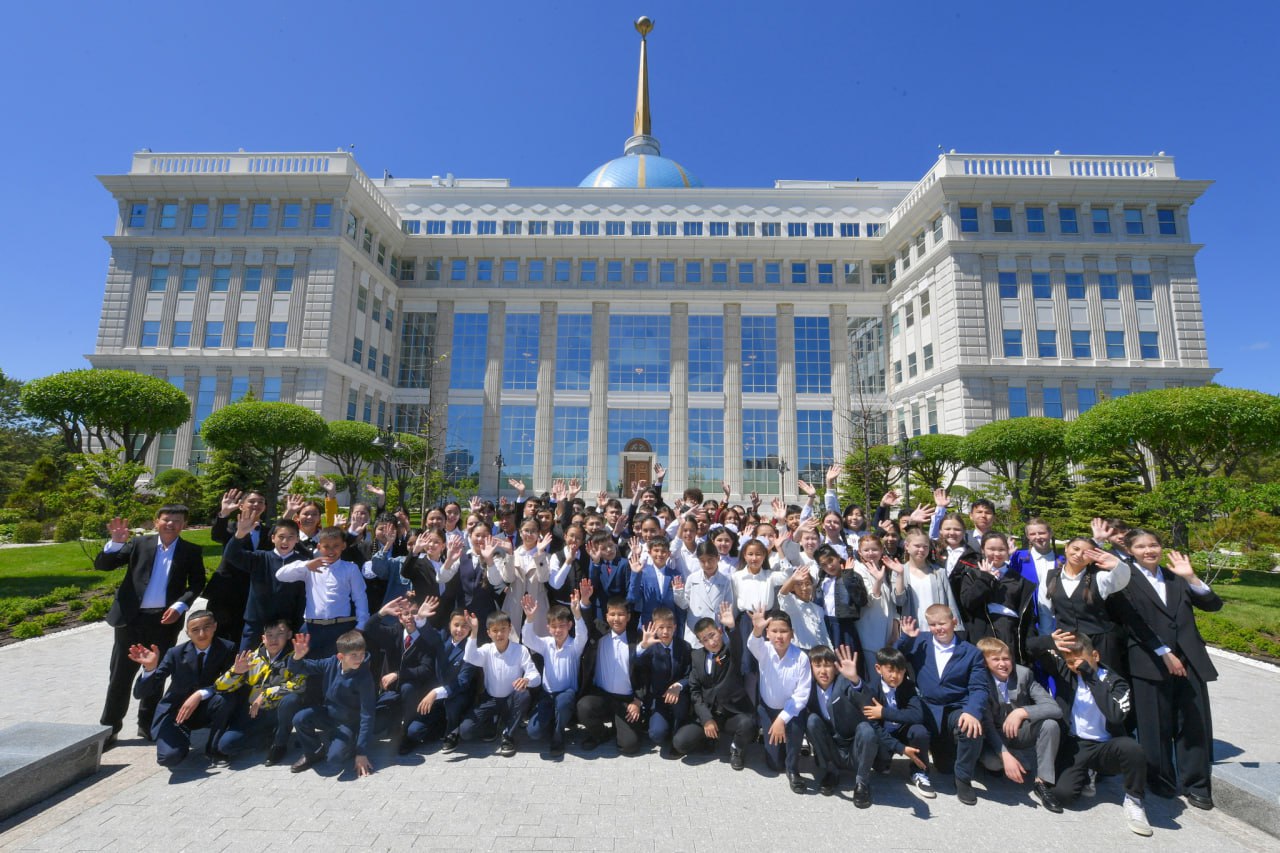 Оқушылар «Ақорда» резиденциясын аралады