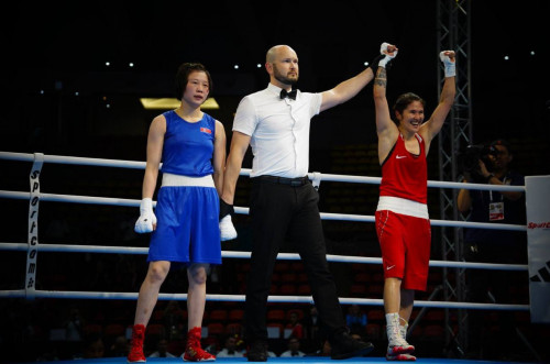 3-раундта нокдаун. Қазақ боксшысы Олимпиадаға жолдама жеңіп алды