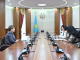 Ләззат Қалтаева БҰҰ Тәуелсіз бағалау кеңесінің сарапшыларымен кездесті