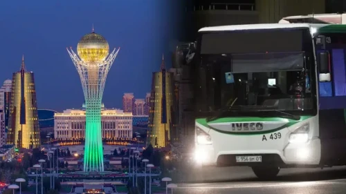 Елордада 17 автобус бағытының жұмыс уақыты ұзартылды