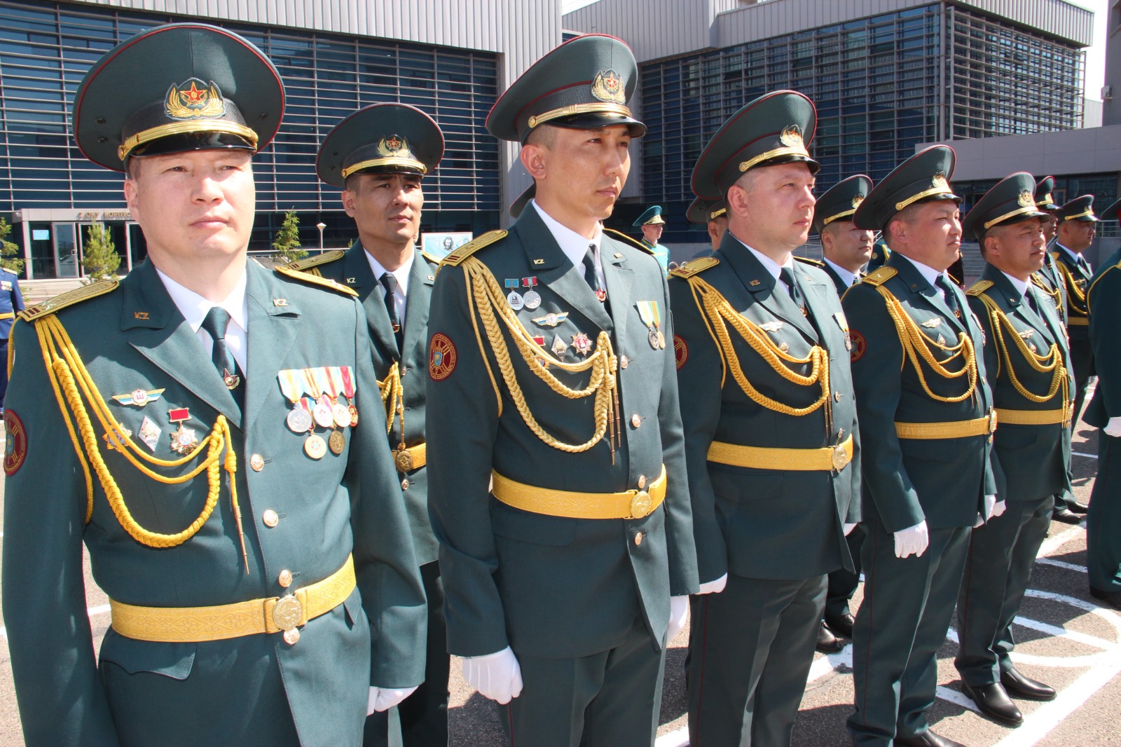 Ұлттық ұланның 23 офицері магистр атанды