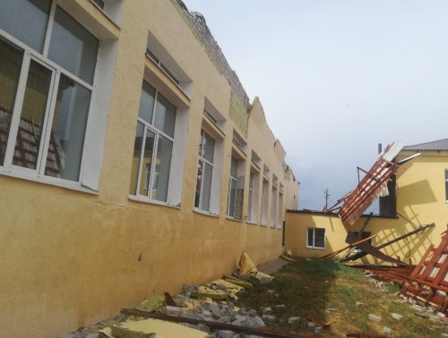 БҚО-да екпінді жел соқты