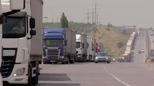 Қазақстан-Өзбекстан шекарасында кептеліс пайда болды