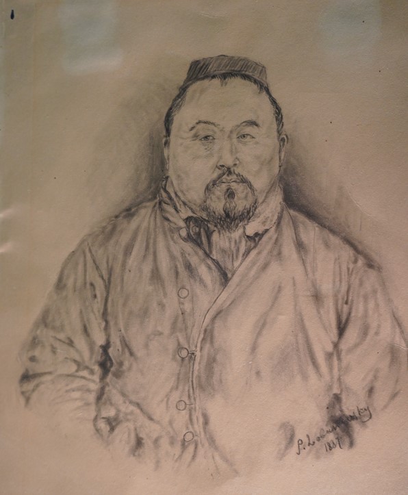 Ақынның ерекше портреті