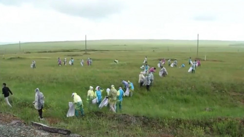 «Таза Қазақстан»: Белсенділер вандализммен күресті жалғастырып жатыр