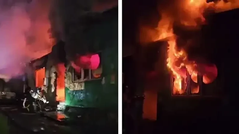 Астанада жатақханадан шыққан өрттен қария зардап шекті