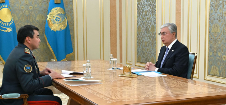 Президент Төтенше жағдайлар министрінің есебін тыңдады