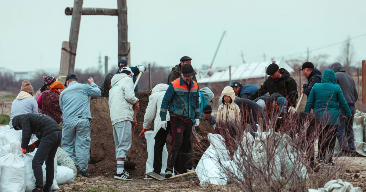 Тасқын кезінде бірлік пен қамқорлықтың не екенін түсіндік - ақмолалық ерікті