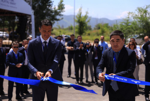 Отандық  жаңа зауыт іске қосылды