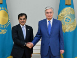 Мемлекет басшысы  Қатар Мемлекетінің елшісін қабылдады