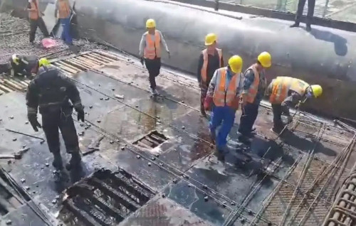 Астанадағы LRT аумағынан өрт шықты