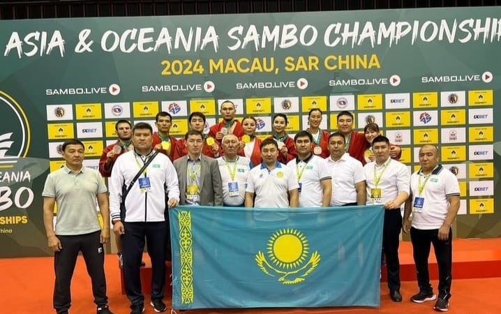 Самбодан Азия чемпионаты: Ұлттық құрама 26 медаль олжалады