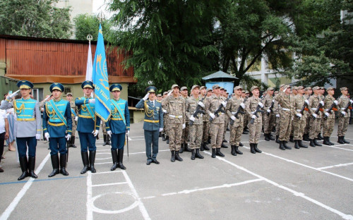 Сәтбаев университетінің студенттері ант қабылдады