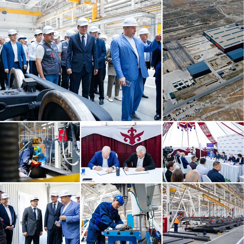 Атырауда алғашқы жүк вагондары шығарылды