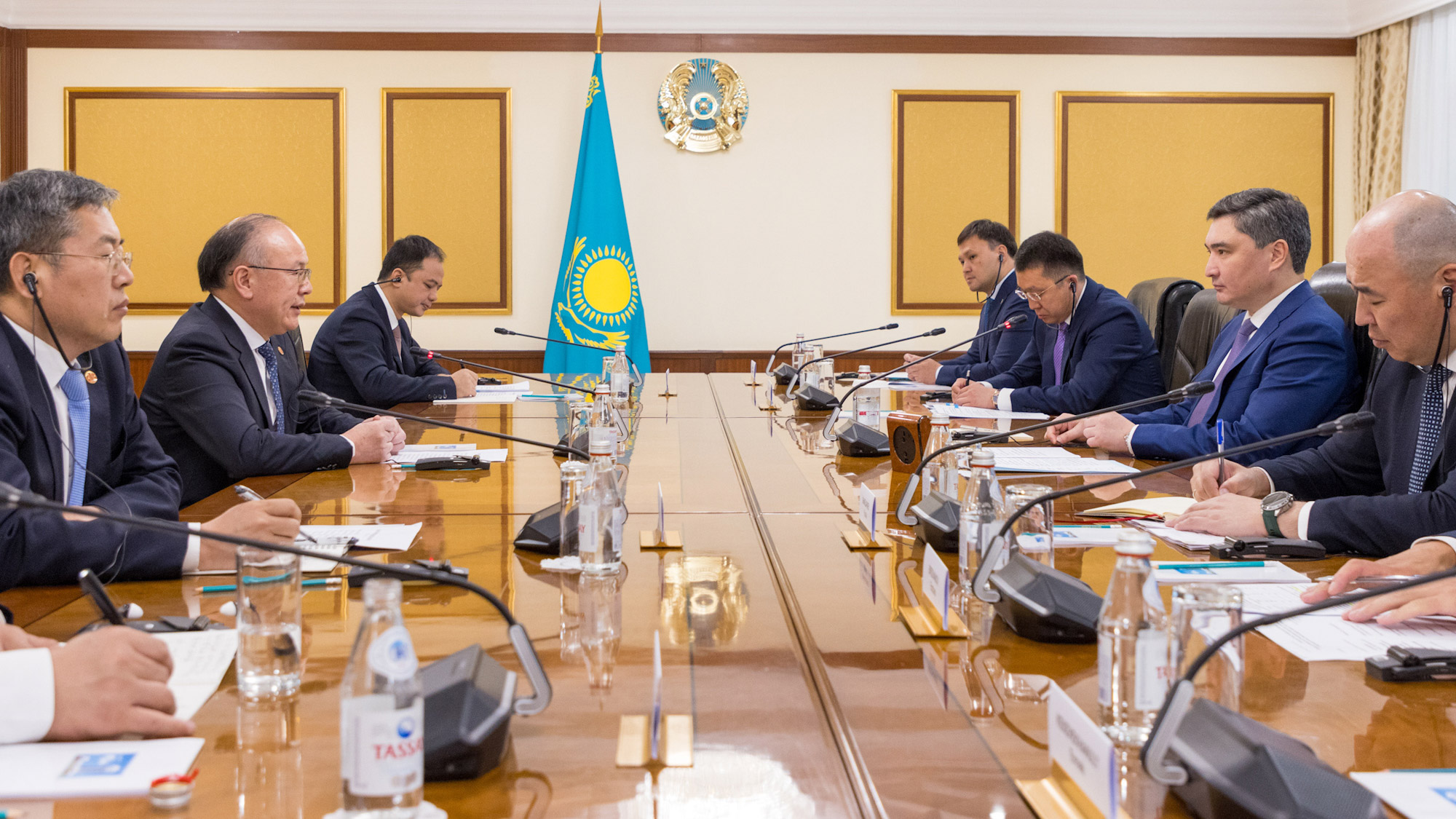 Олжас Бектенов CITIC Group басшысымен бірлескен инфрақұрылым жобаларын талқылады