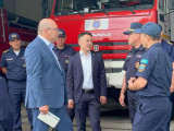 Депутат Павлодар облысының құтқарушы, өрт сөндірушілерімен кездесті