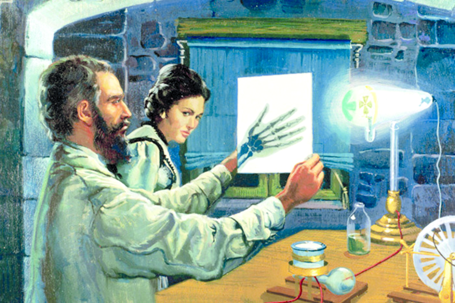 Тұңғыш рентген кімге жасалды?