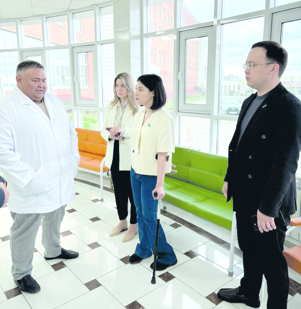 Жаңартылған балалар ауруханасы