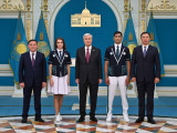 Қасым-Жомарт Тоқаев Париж Олимпиадасына аттанатын спортшыларға сәттілік тіледі