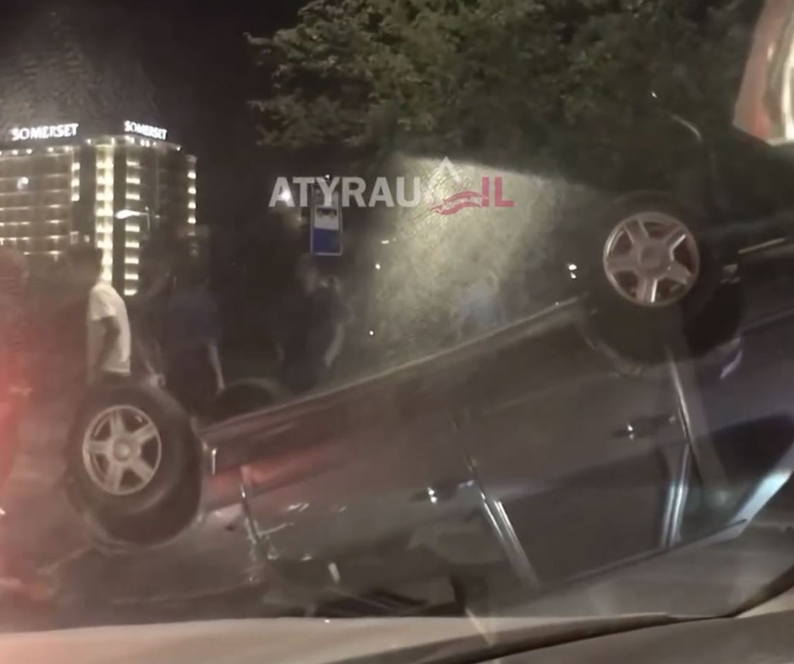Атырауда 3 көлік соқтығысты