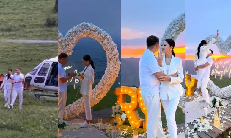 Қырғыз президентінің жиеніне үйленгісі келген жігітке қатысты тергеу басталды