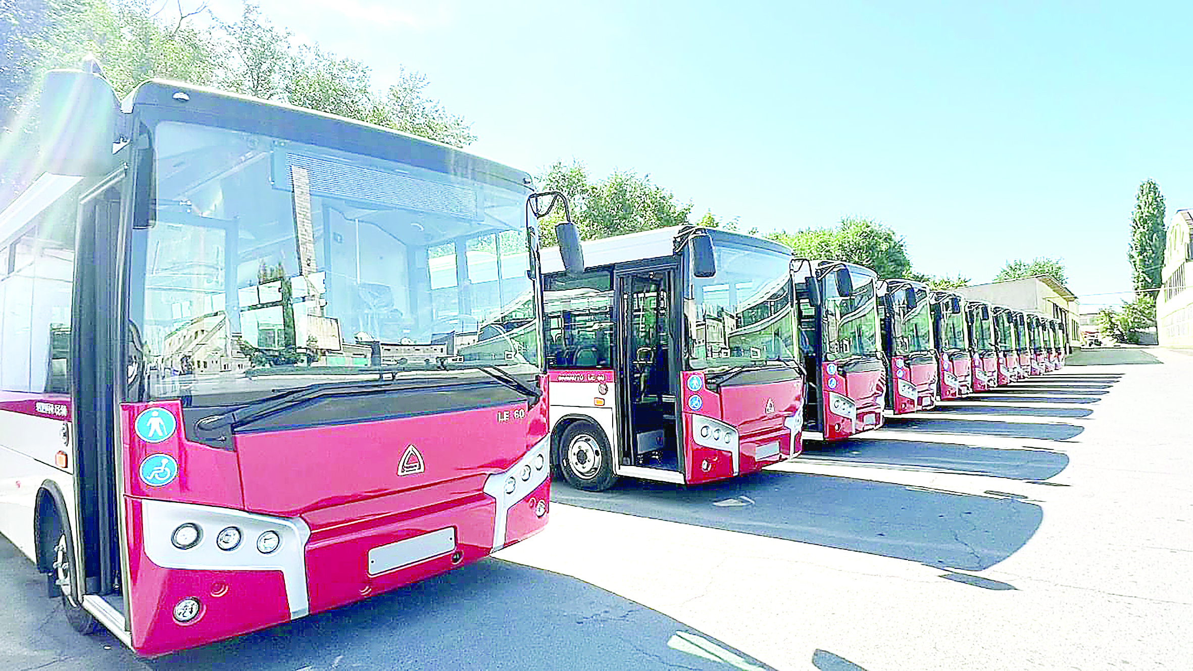 Қала жұртшылығына – 15 автобус