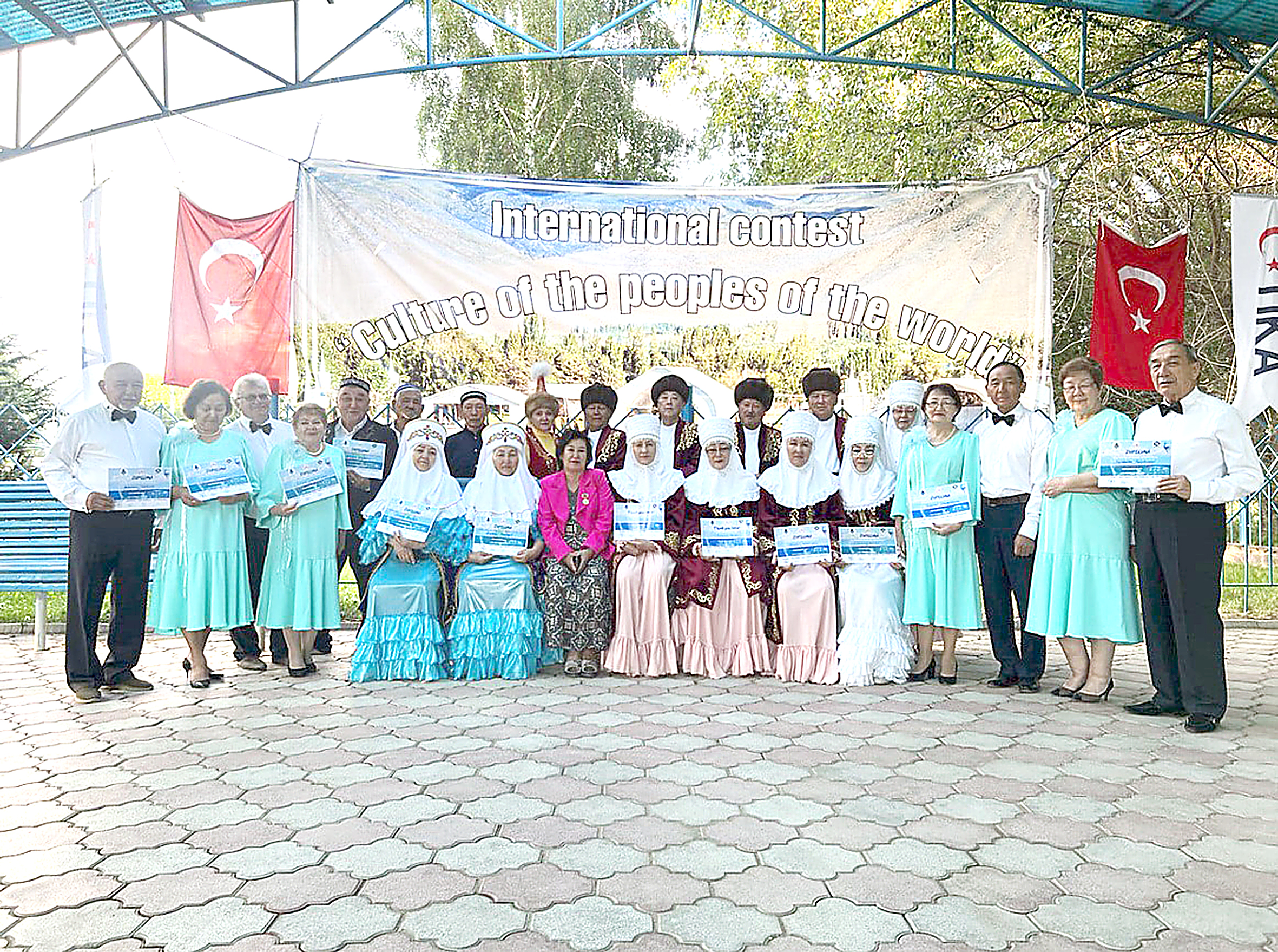 Жамбылдық ардагерлер топ жарды