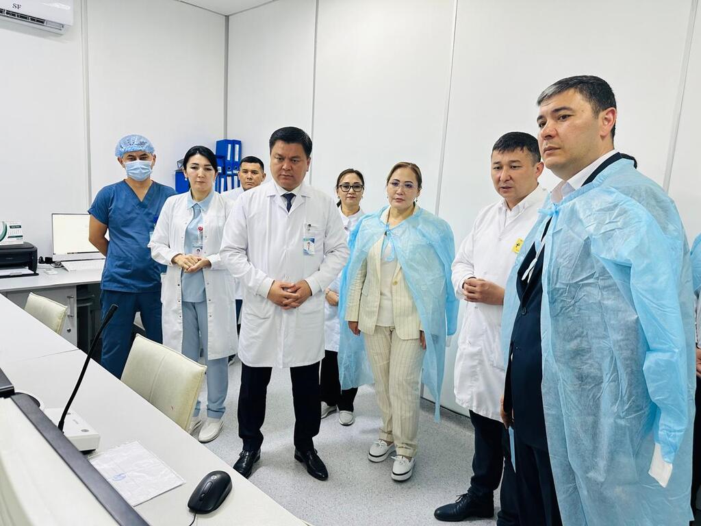 Аурухана жағдайымен танысты