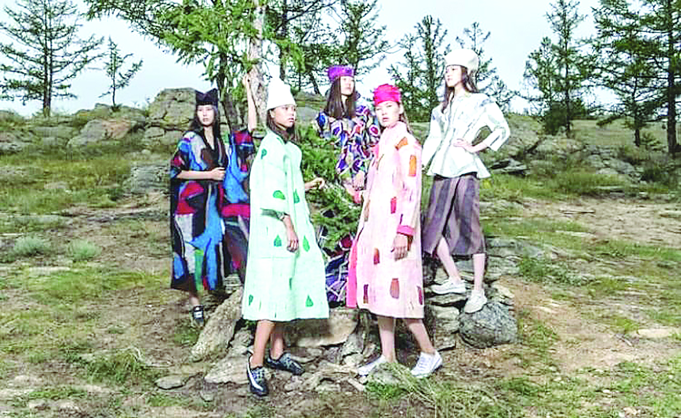 Бейнелеудегі бірегей өрнектер