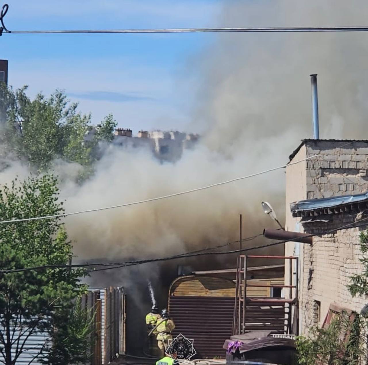 Балқашта шыққан өрт салдарынан 30 адам баспанасыз қалды