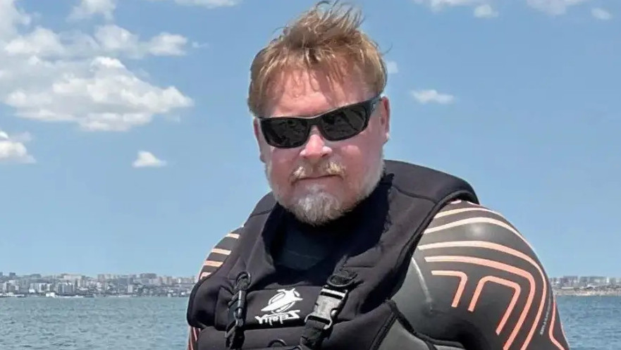 Саяхатшы Каспий теңізі арқылы Қазақстаннан Әзербайжанға жүзіп өтпек