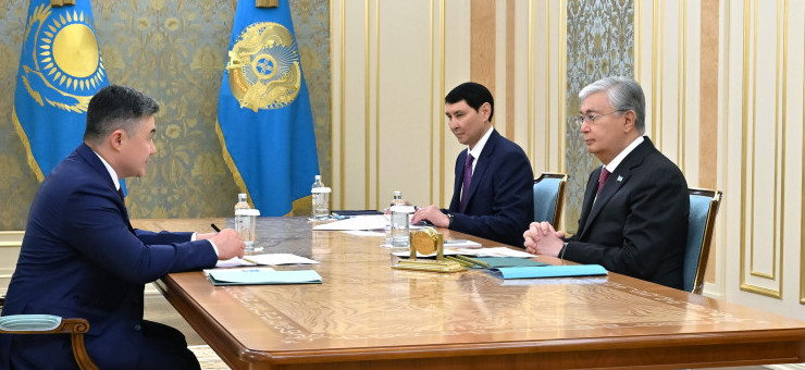 Президент Ұлттық банк төрағасын қабылдады