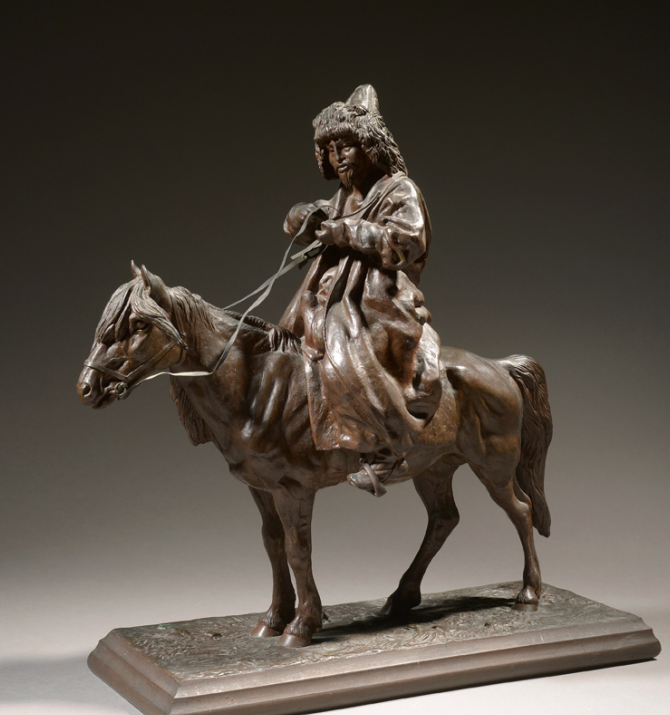 Ат үстіндегі қазақ